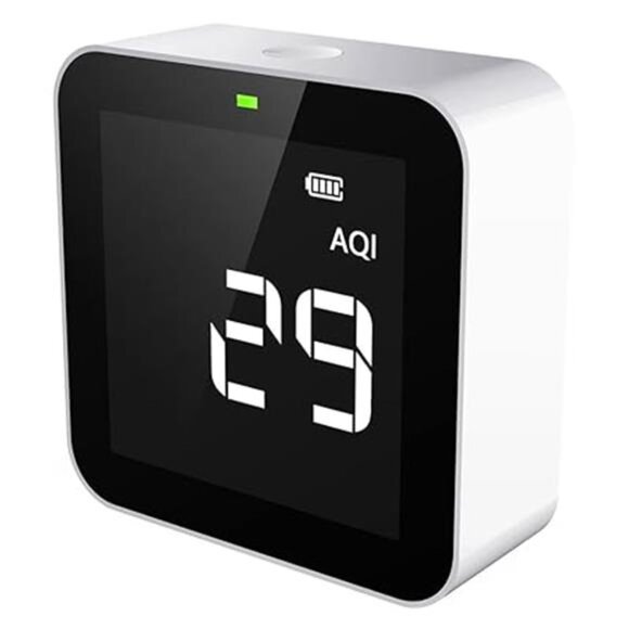 Air Quality Monitor Indoor Air Quality Tester AQI VOCs Formaldehyde Detector - Picture 6 of 6